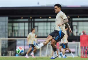 Argentina se entrenó por última vez antes de enfrentar a Puerto Rico: las dudas por Messi y los posibles debuts