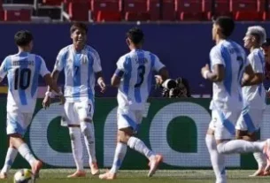 Gran triunfo de la Seleccion Nacional contra Mexico: paso a cuartos de final la sub 20 de Diego Placente